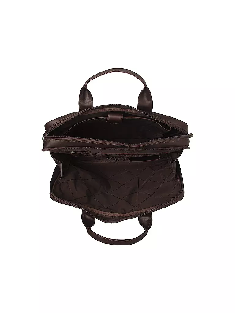 CHESTERFIELD | Ledertasche - Laptoptasche FRAZER | braun