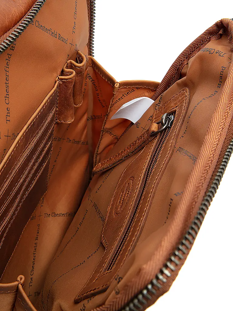 CHESTERFIELD | Ledertasche - Umhängetasche ALVA  | Camel