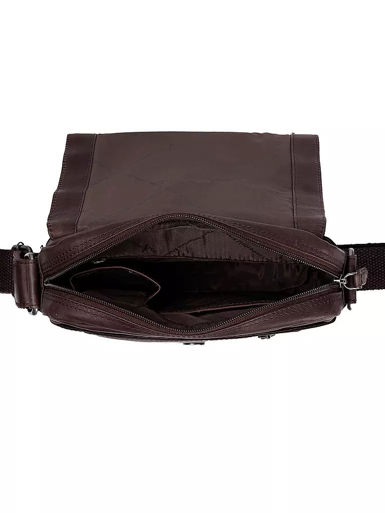 CHESTERFIELD | Ledertasche - Umhängetasche REMY | braun