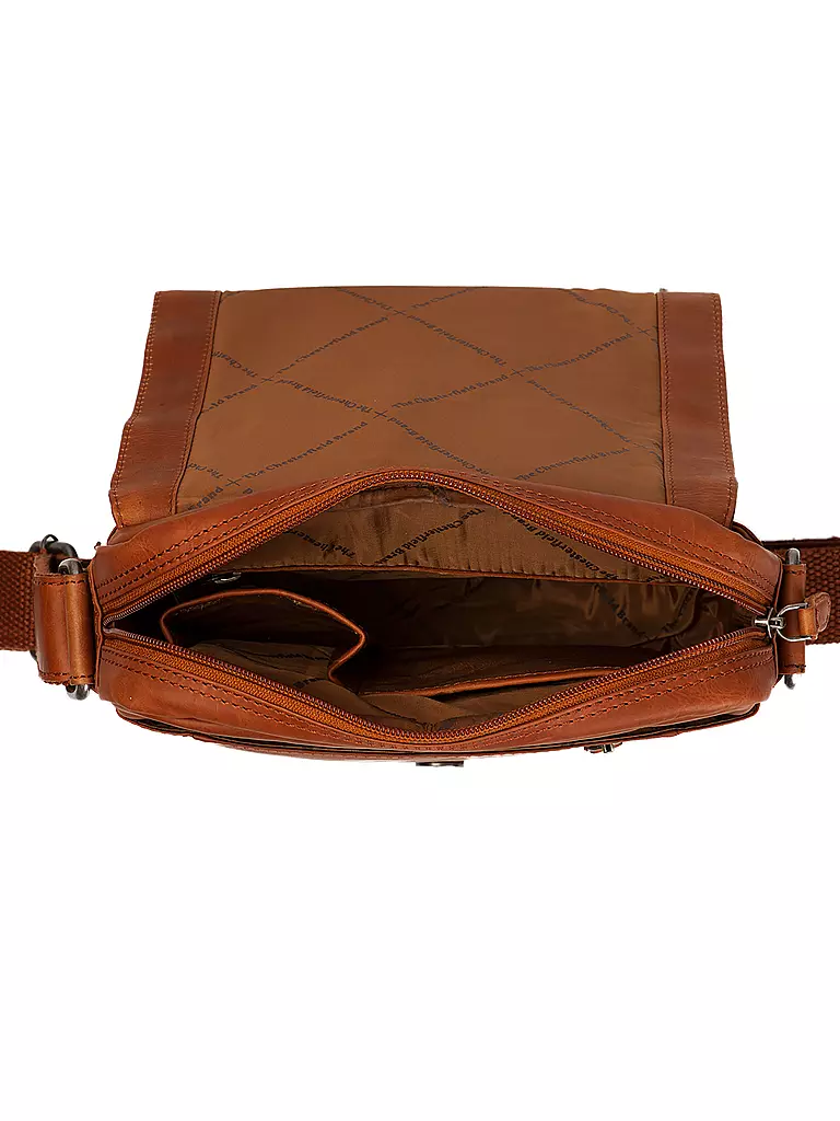 CHESTERFIELD | Ledertasche - Umhängetasche REMY | camel