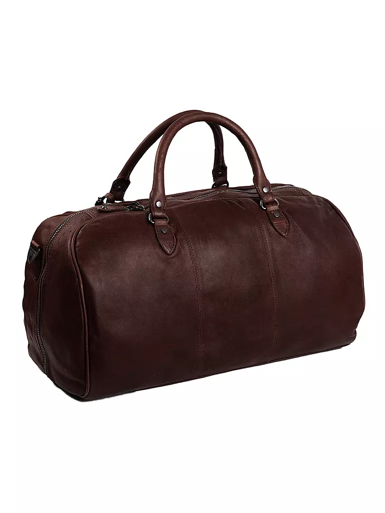 CHESTERFIELD | Ledertasche - Weekender WILLIAM | braun