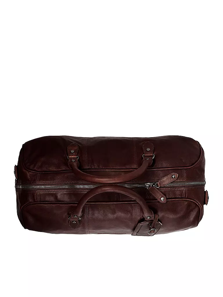 CHESTERFIELD | Ledertasche - Weekender WILLIAM | braun