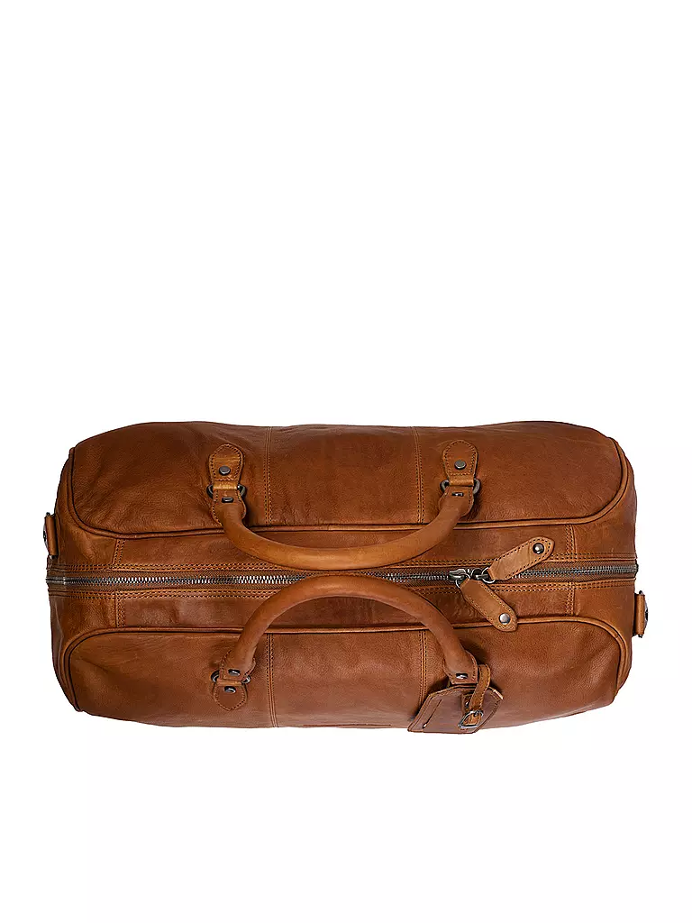 CHESTERFIELD | Ledertasche - Weekender WILLIAM | camel