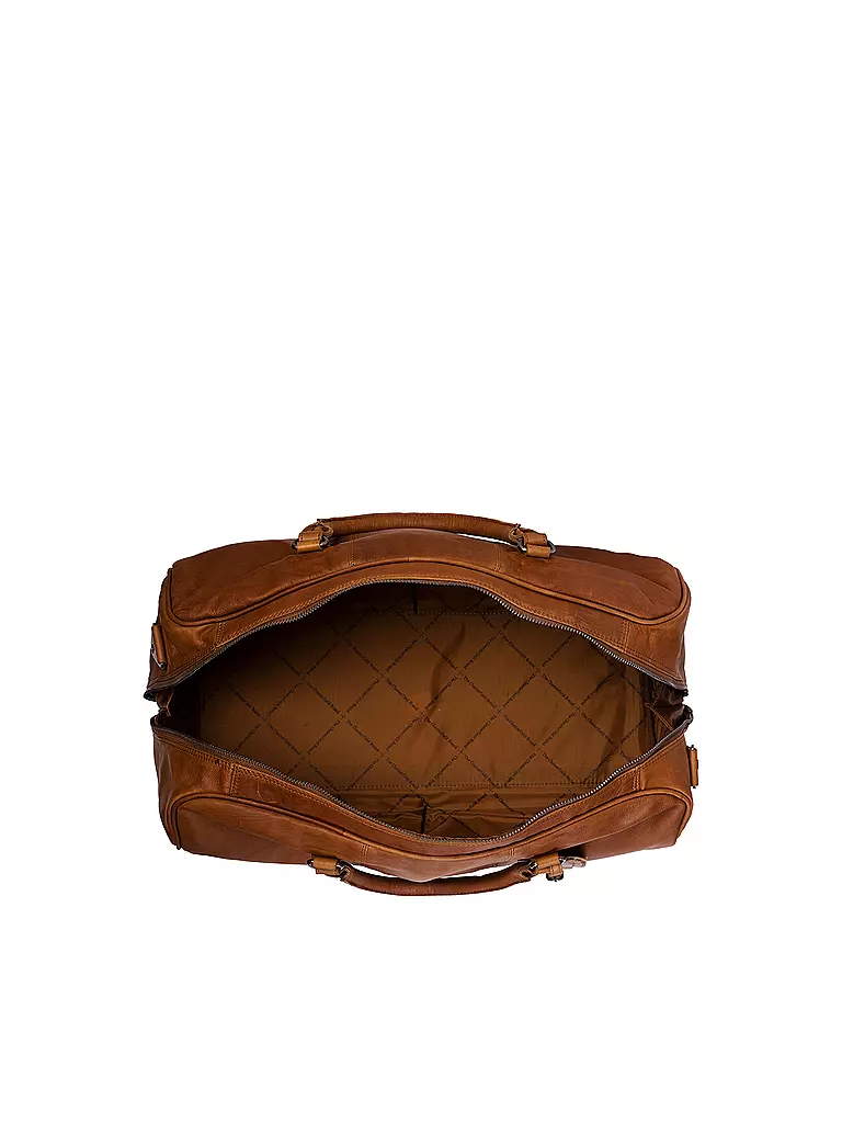 CHESTERFIELD | Ledertasche - Weekender WILLIAM | camel