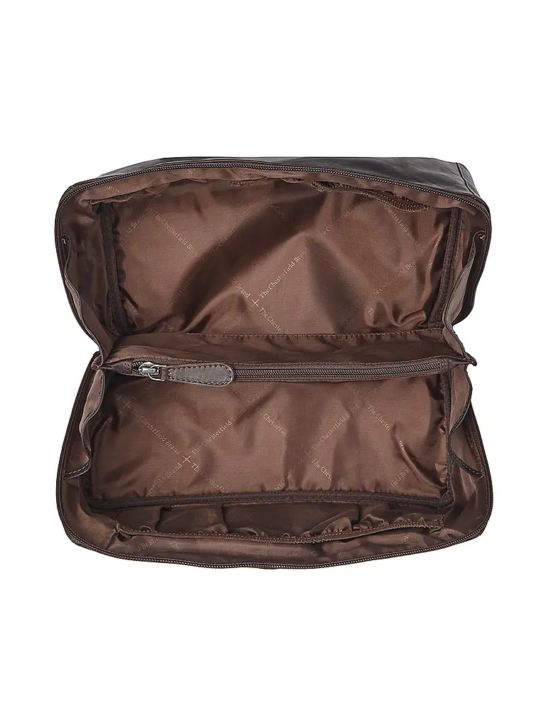 CHESTERFIELD | Toilettetasche TREVIA   | Braun