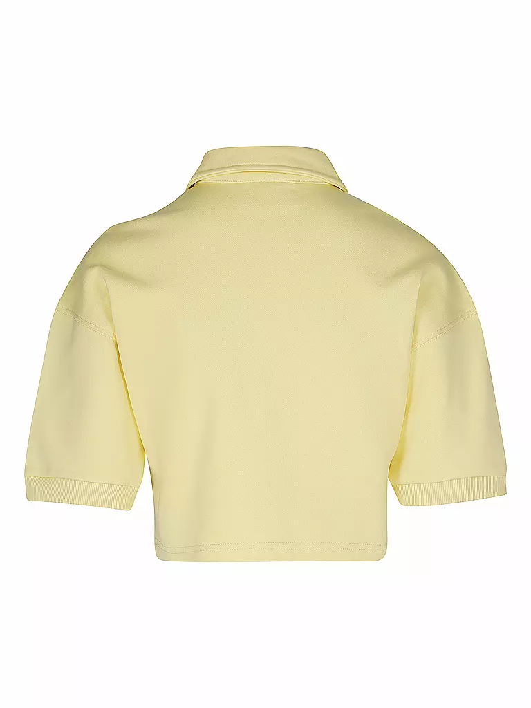 CHIARA FERRAGNI | Poloshirt Cropped Fit | gelb