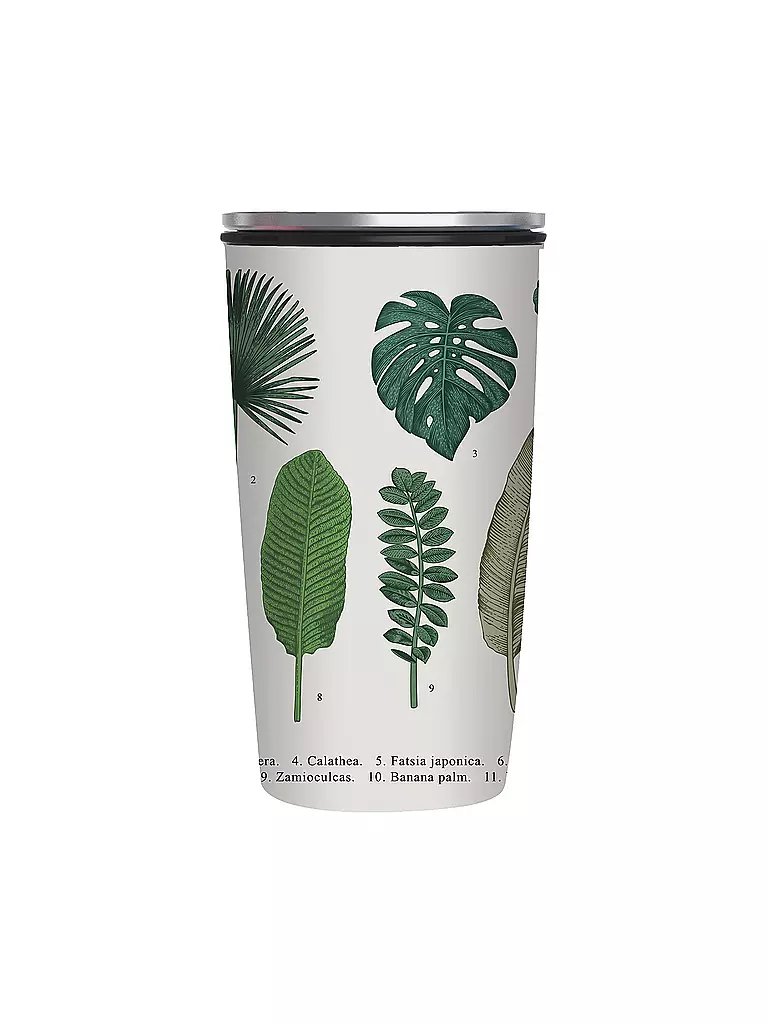 CHIC.MIC | Bamboo-Slide-Cup 400ml (Botanic) | bunt