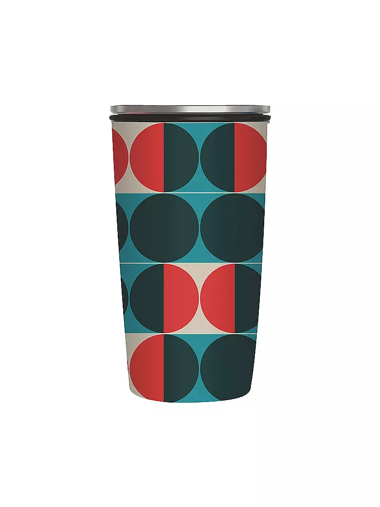 CHIC.MIC | Bamboo-Slide-Cup 400ml (Circles) | bunt