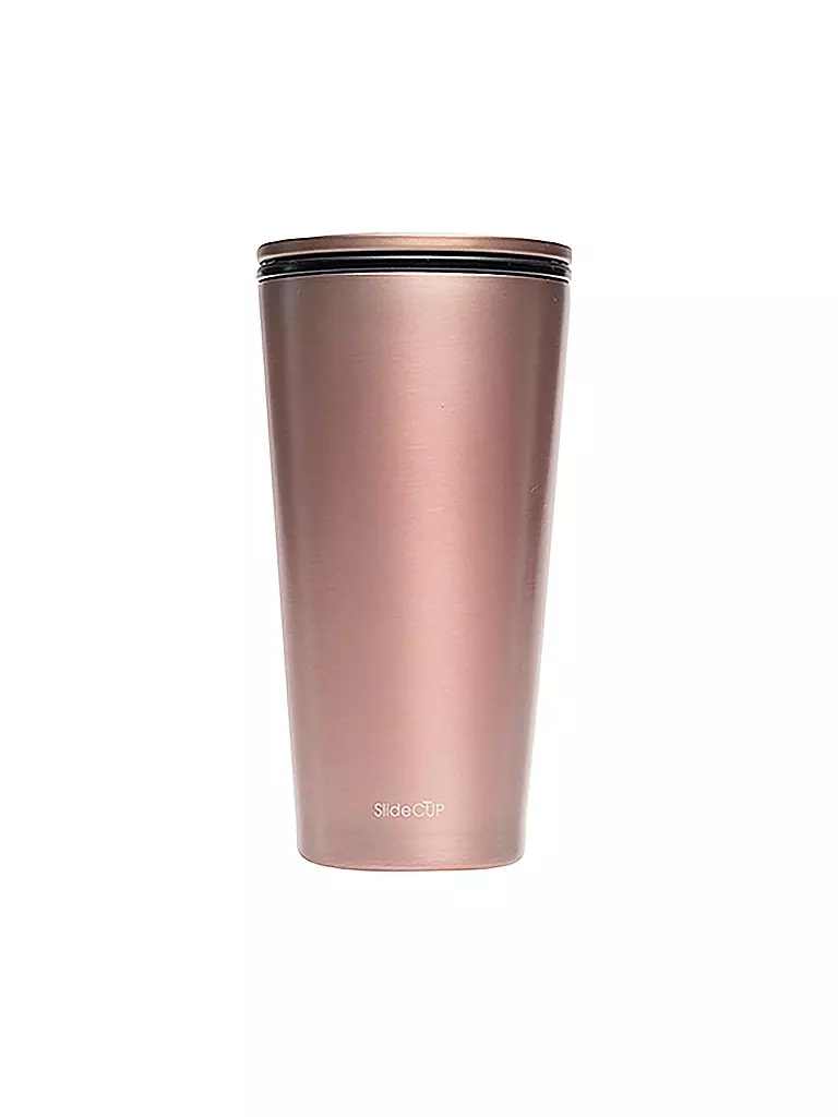 CHIC.MIC | Becher Stainless Steel SlideCup 420ml Rose Gold | kupfer