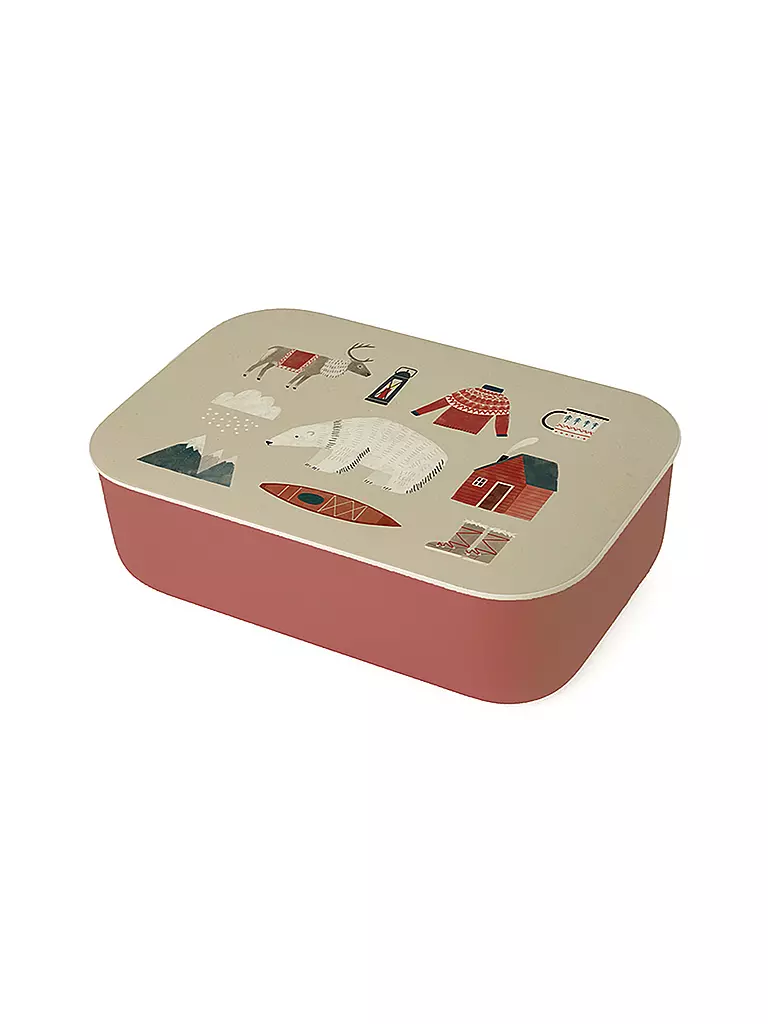 CHIC.MIC | bioloco plant classic lunchbox Nordic Winter | bunt