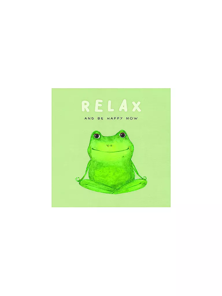 CHIC.MIC | Canvas-Bild "Relax" | grün