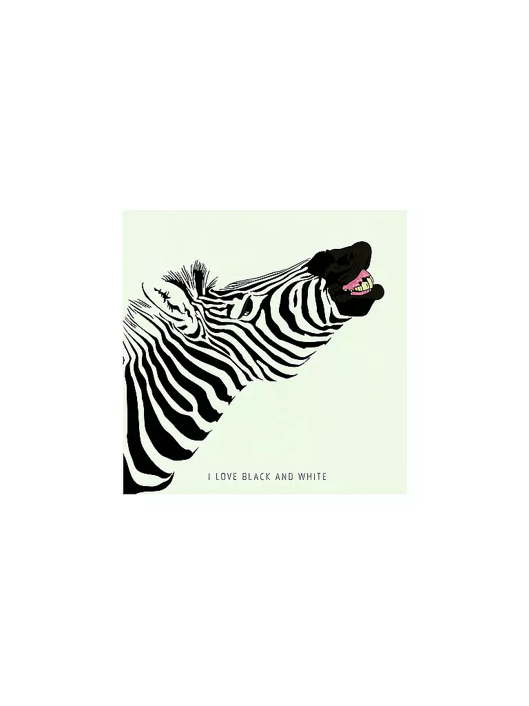 CHIC.MIC | Canvas-Bild "Zebra" | creme