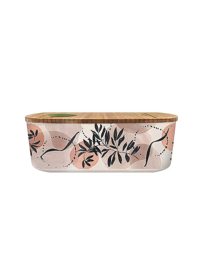CHIC.MIC | Frischhaltedose bioloco plant lunchbox oval Sunset | rosa