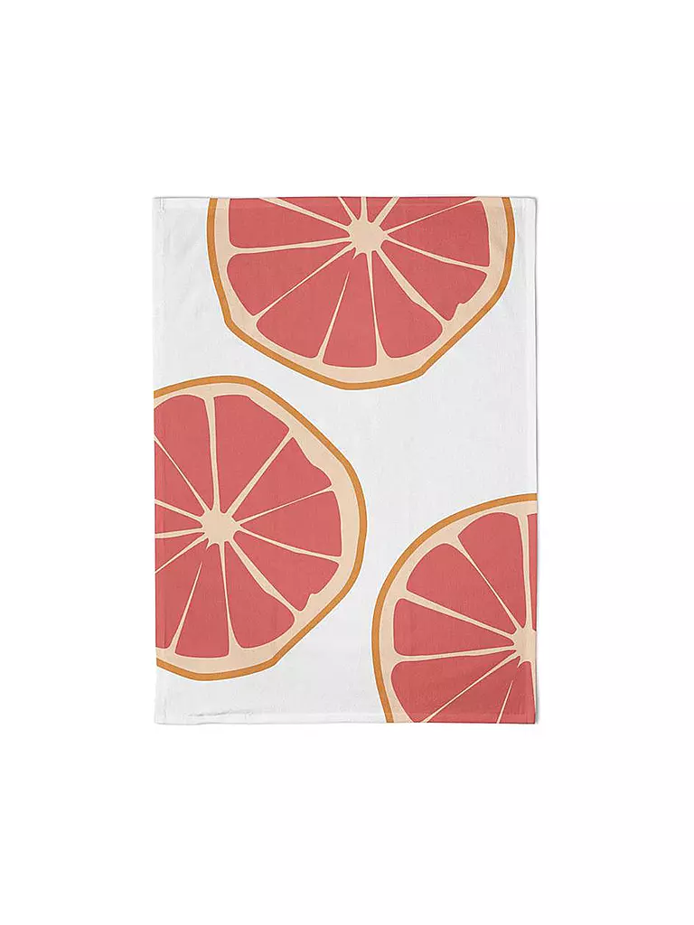 CHIC.MIC | Geschirrtuch Organic Kitchen Towel 50x70cm Grapefruit | bunt
