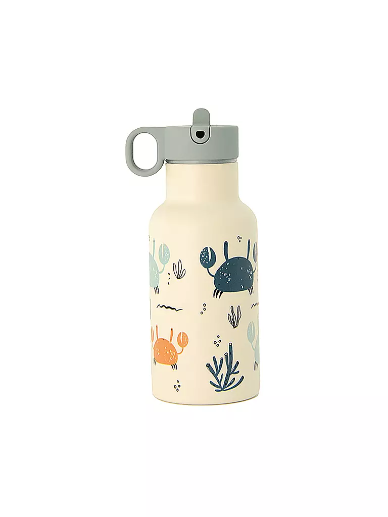 CHIC.MIC | Isolierflasche - Thermosflasche bioloco sky kids 350ml Crabs | weiss