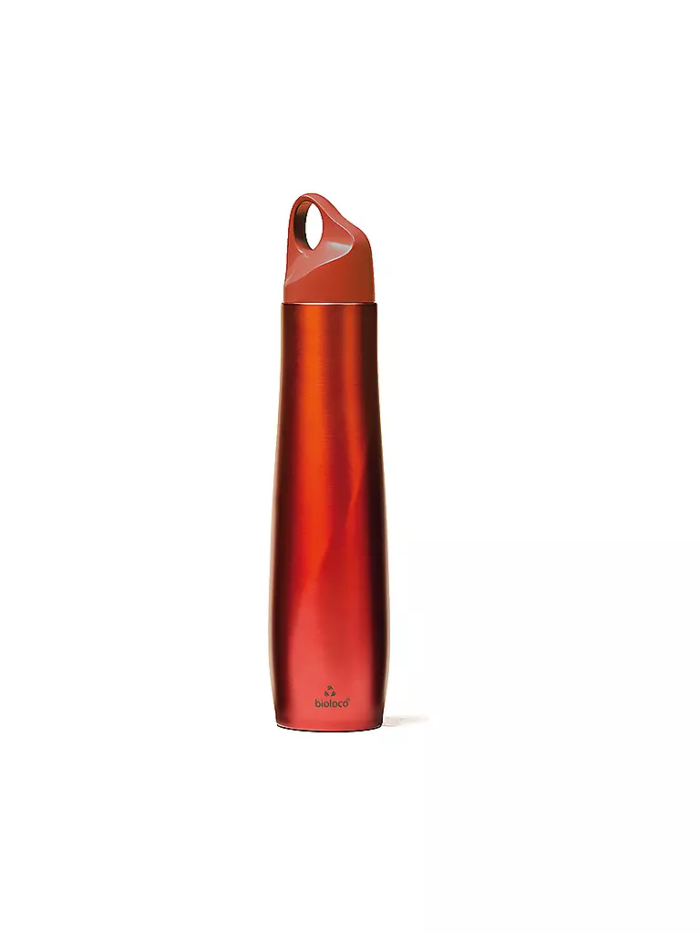 CHIC.MIC | Isolierflasche bioloco the curve 420ml Orange/Rot | orange