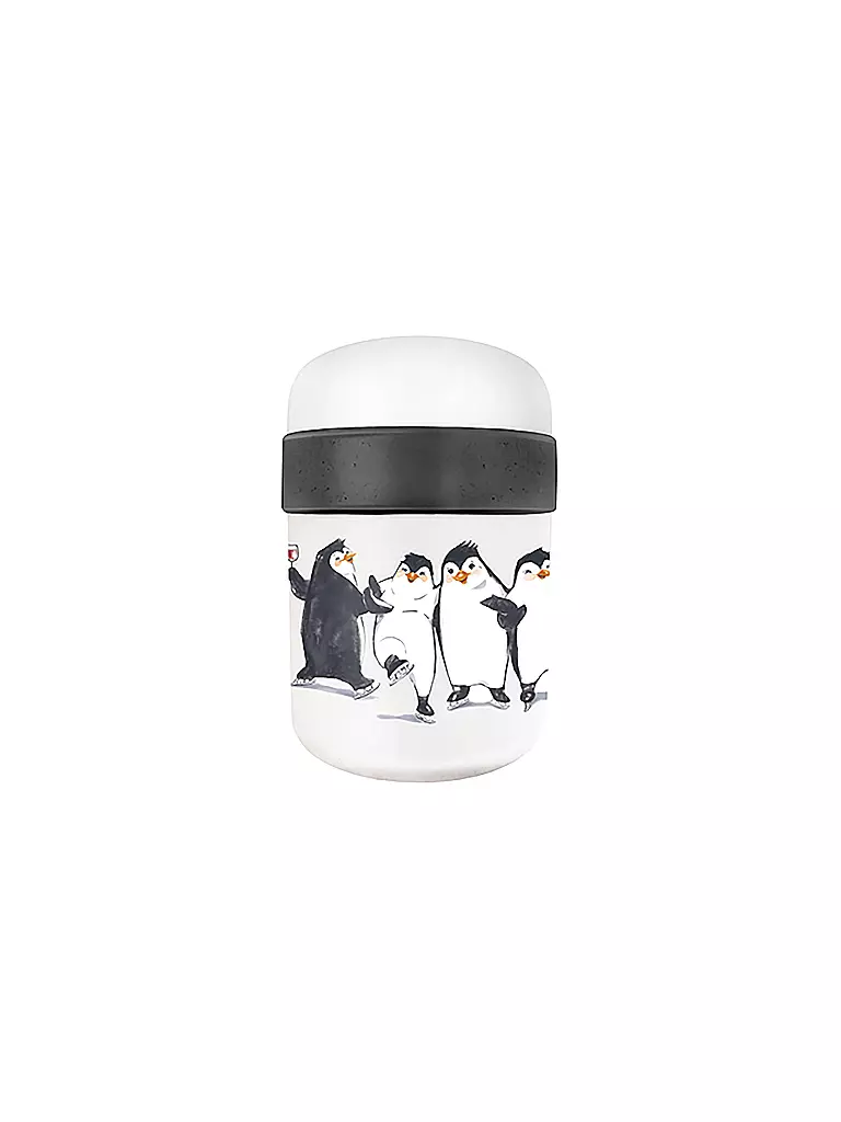 CHIC.MIC | Lunchpot Bioloco Plant 0,5l/0,2l Penguins | bunt