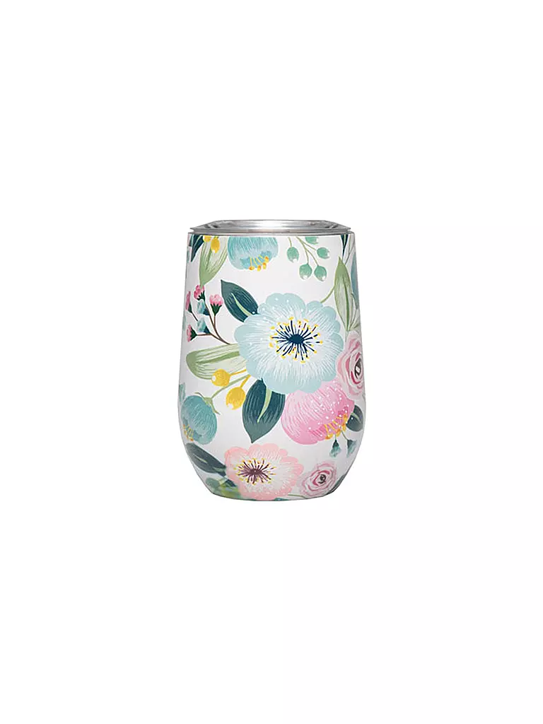 CHIC.MIC | Thermobecher Bioloco Office 0,42l Pastel Flowers | bunt