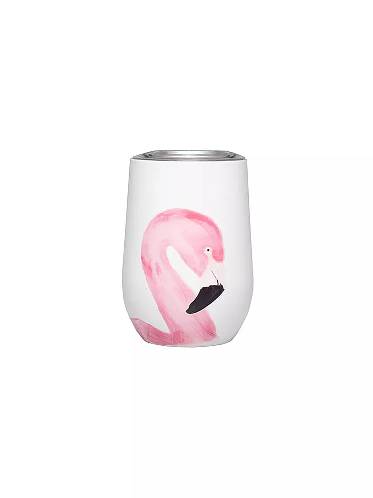 CHIC.MIC | Thermobecher Bioloco Office 0,42l Pink Flamingo | bunt