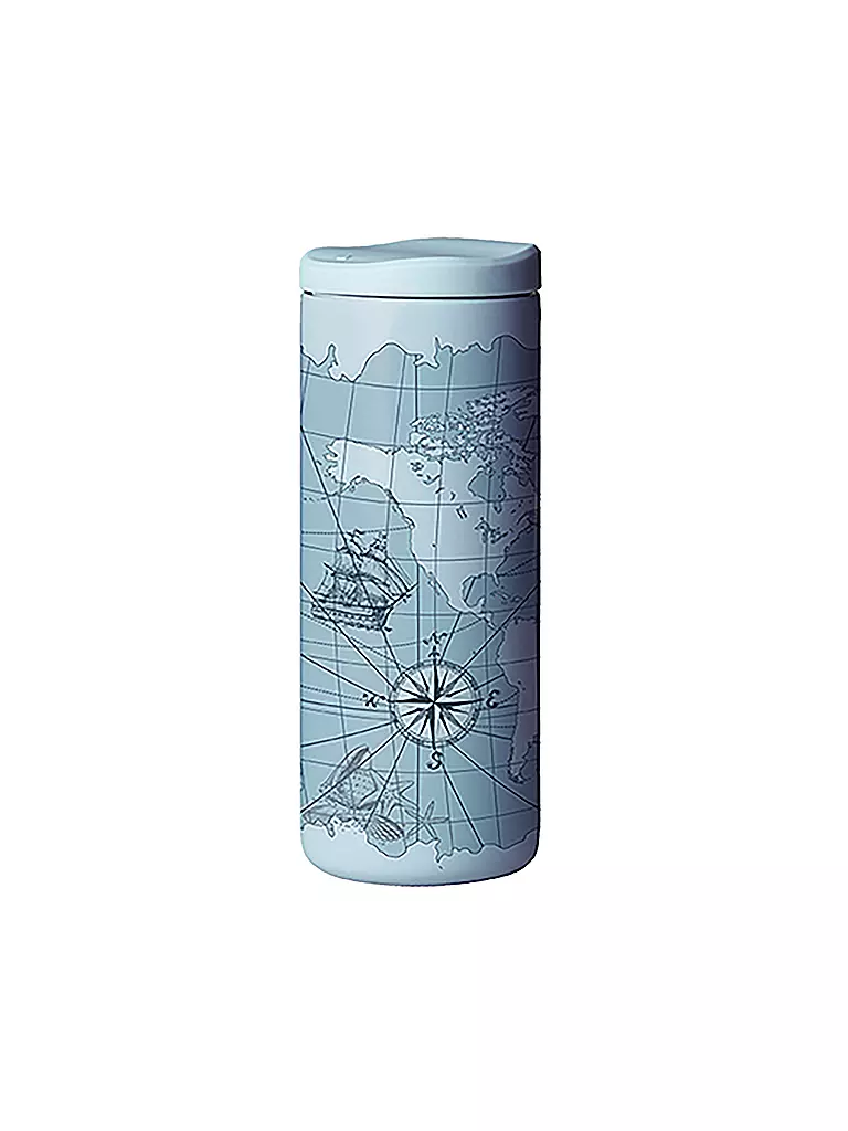 CHIC.MIC | Thermosbecher - Edelstahlbecher Slide Cup NEO 0,35l  Atique Map | mint