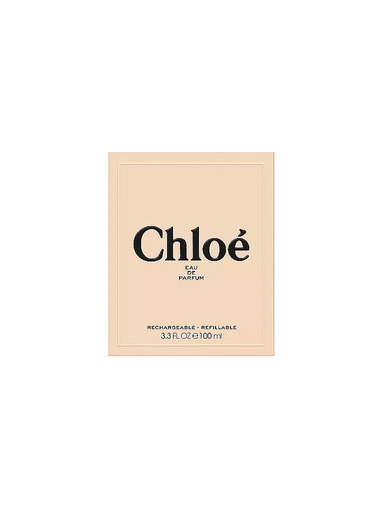 CHLOE | Chloé Eau de Parfum Spray Refillable 100ml  | keine Farbe