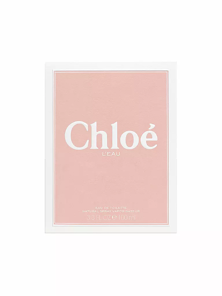 CHLOE | L'Eau Eau de Toilette 100ml | keine Farbe