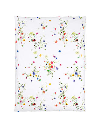 CHRISTIAN FISCHBACHER | Satin Deckenbezug FLEURS VOLANTES 140x200cm Wiesenblumen