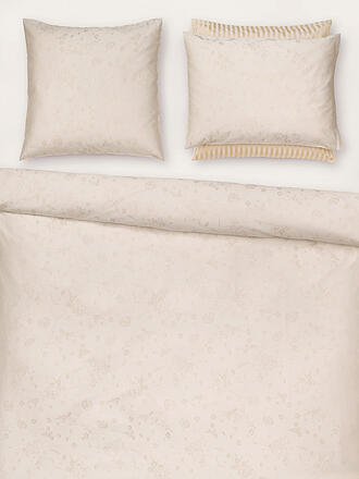 CHRISTIAN FISCHBACHER | Jacquard Kissenbezug FIORI PASTELLO 70x90cm Ivory