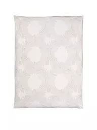 CHRISTIAN FISCHBACHER | Jacquard Deckenbezug GRACE 140x200cm Silbergrau | beige