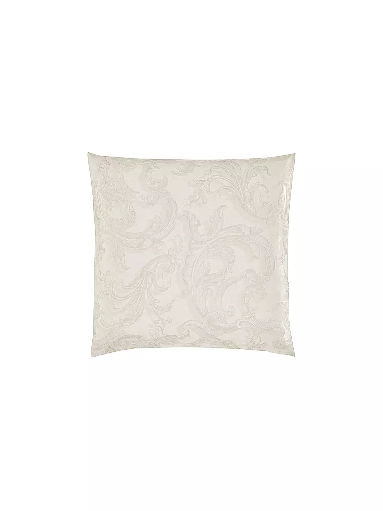 CHRISTIAN FISCHBACHER | Jacquard Kissenbezug 70x90cm Rocaille Beige | beige