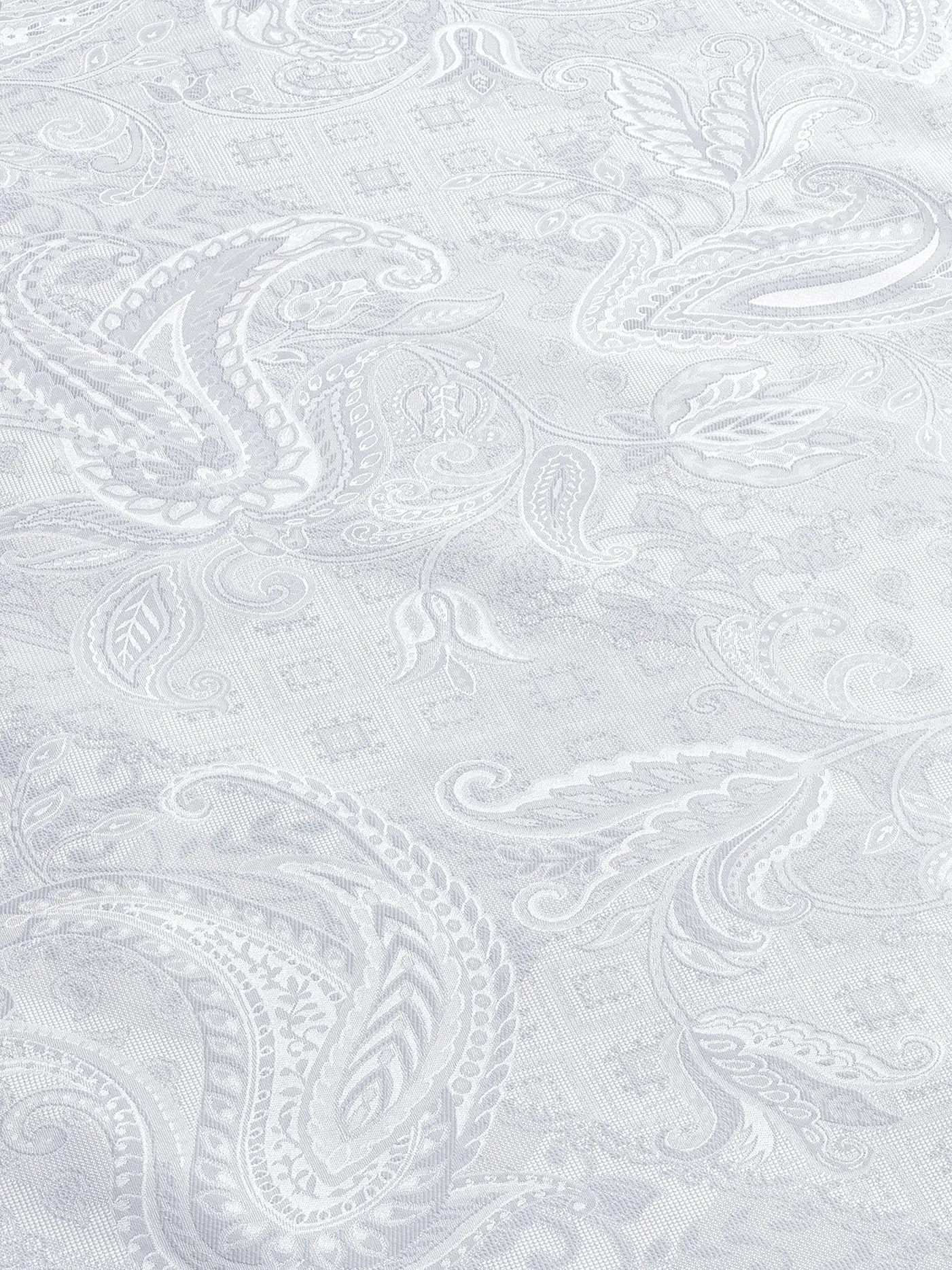 CHRISTIAN FISCHBACHER | Jacquard-Kissenbezug SASSAN 70x90cm Weiss  | weiss