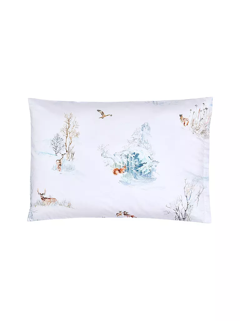 CHRISTIAN FISCHBACHER | Satin Kissenbezug FINJA 70x90cm Weiss | weiss