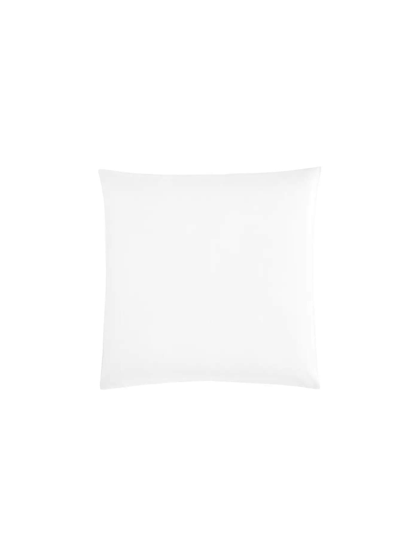 CHRISTIAN FISCHBACHER | Satin-Kissenbezug 70x90cm Weiss  | weiss