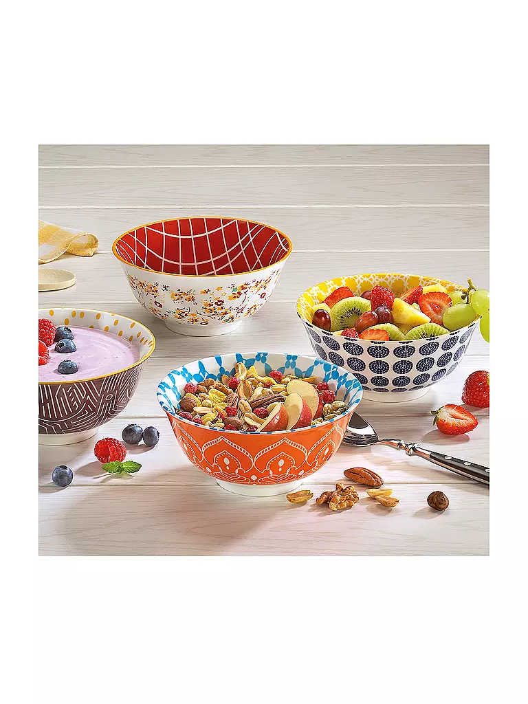 CILIO | Dessertschale - Bowl AMICI 15,5cm Punkte  | bunt