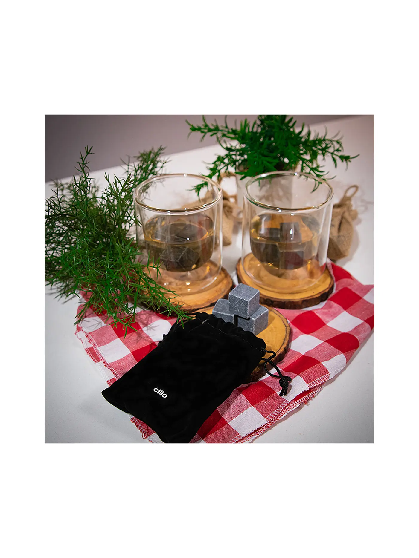 CILIO | Kühlsteine COOL ROCKS 9er Set | grau