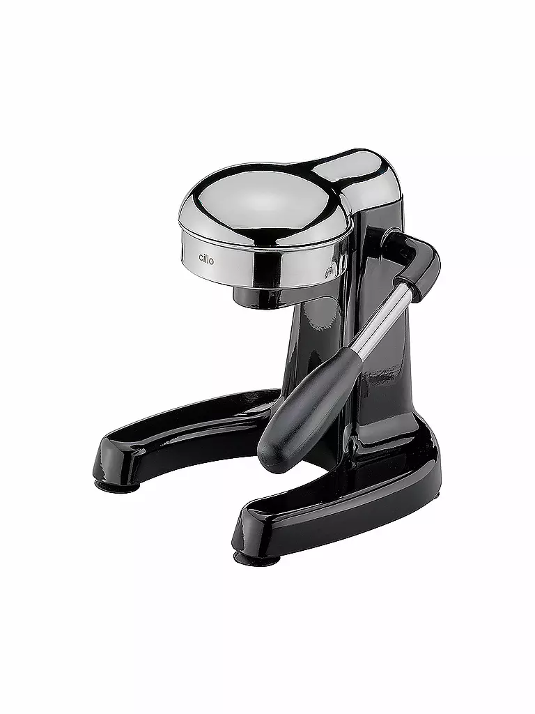 CILIO | Profi-Saftpresse POSITANO Schwarz | silber