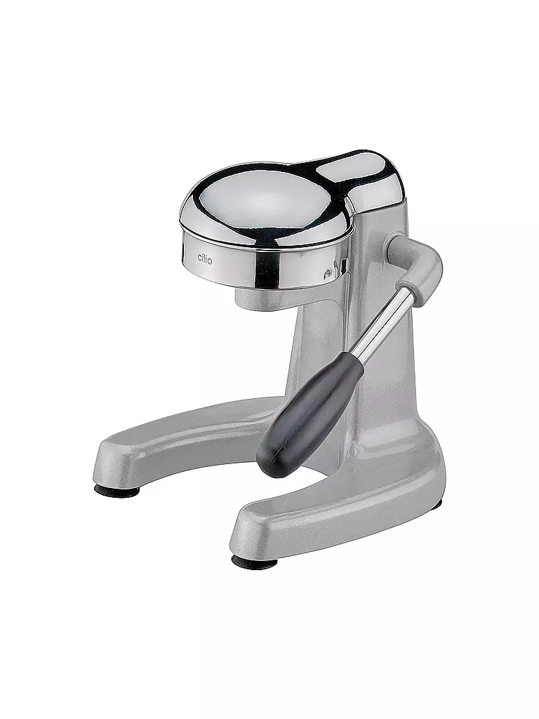 CILIO | Profi-Saftpresse POSITANO Silber | schwarz