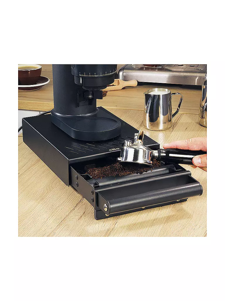 CILIO | Sudschublade BARISTA Edelst. Schwarz | schwarz
