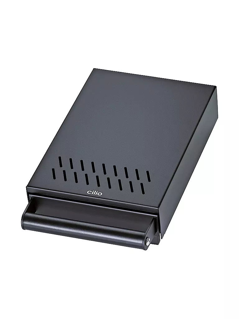 CILIO | Sudschublade BARISTA Edelst. Schwarz | schwarz