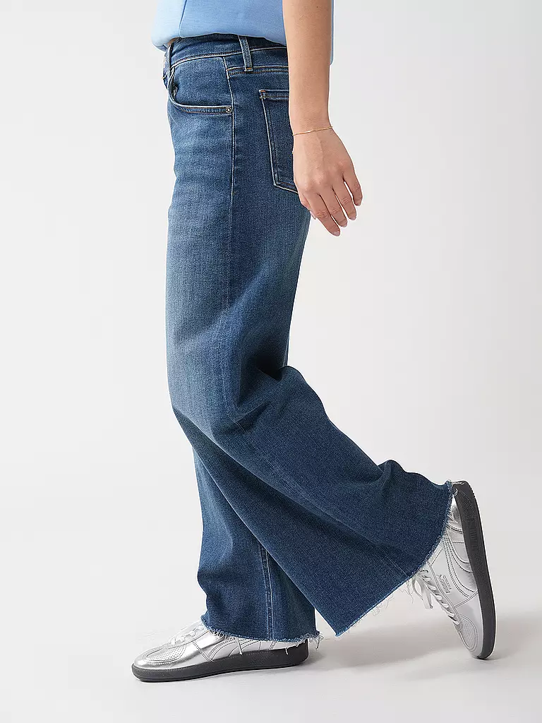 CITIZENS OF HUMANITY | Jeans Wide Leg 7/8 | weiss