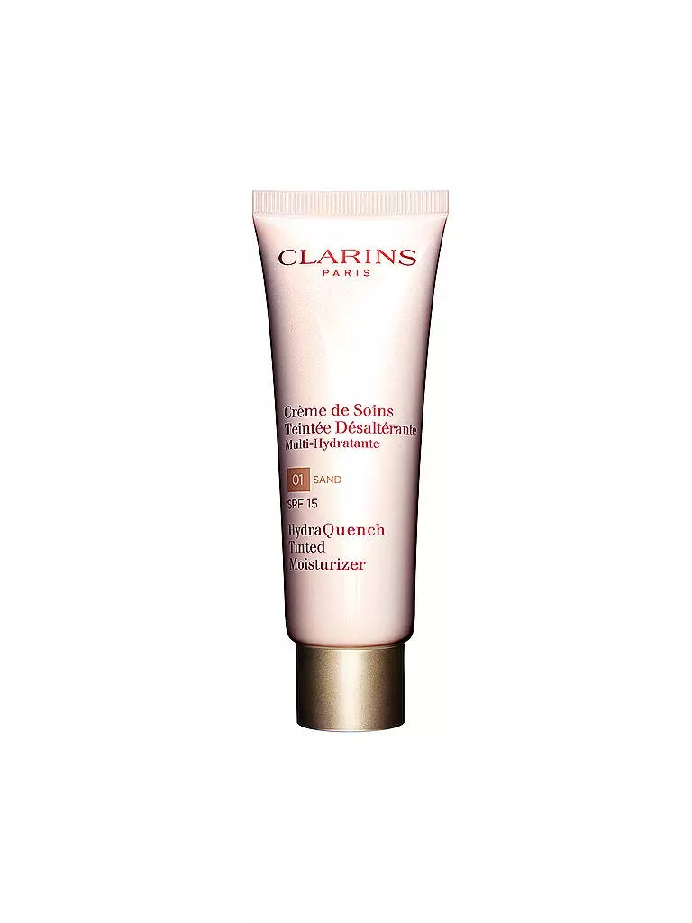 CLARINS | Crème de Soins Teintée Désaltérante - getönte Tagescreme (01 Sand) 50ml | transparent