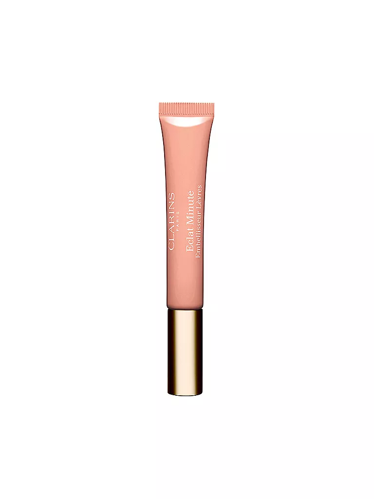 CLARINS | Eclat Minute Embellisseur Levres - Highlighter für das Lippen-Makeup (02 Apricot Shimmer) 12ml | koralle