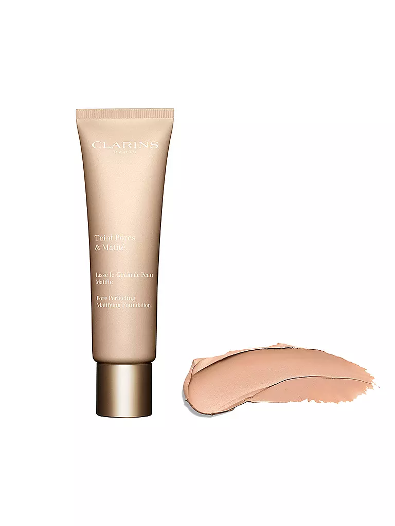 CLARINS | Foundation - Teint Pores and Matité (02 Nude Beige) | beige