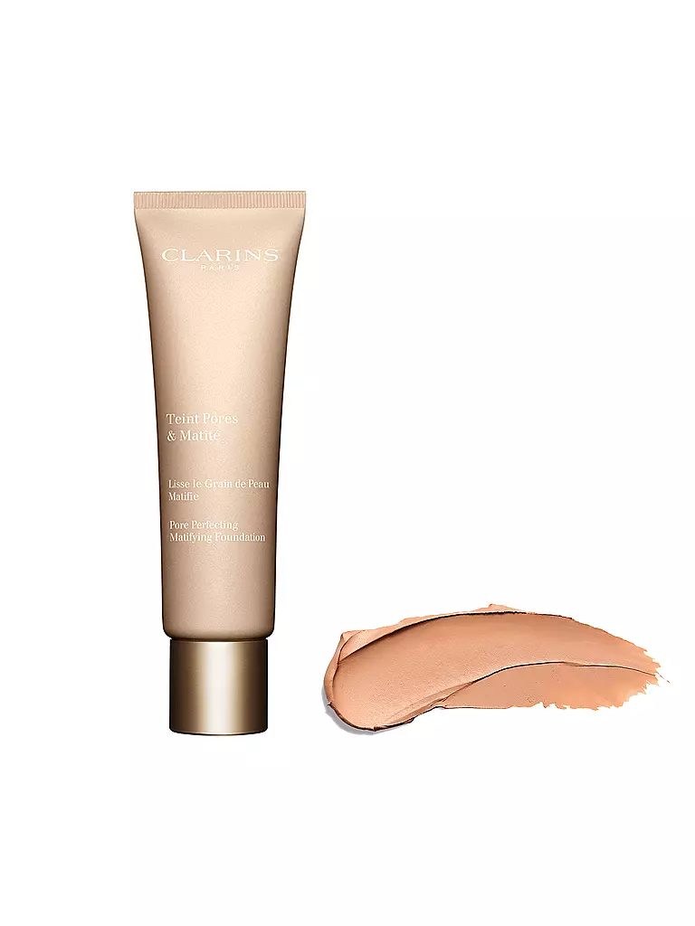 CLARINS | Foundation - Teint Pores and Matité (04 Nude Amber) | beige