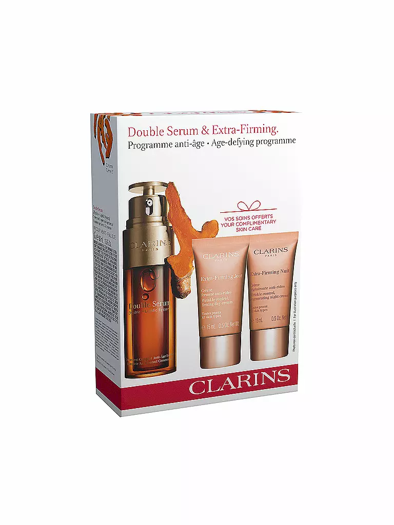 CLARINS | Geschenkset - Double Serum & Extra-Firming Set 50ml / 2x15ml | keine Farbe