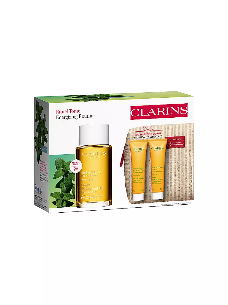 CLARINS | Geschenkset - Huile Tonic Aroma-Set 100ml / 30ml  | keine Farbe