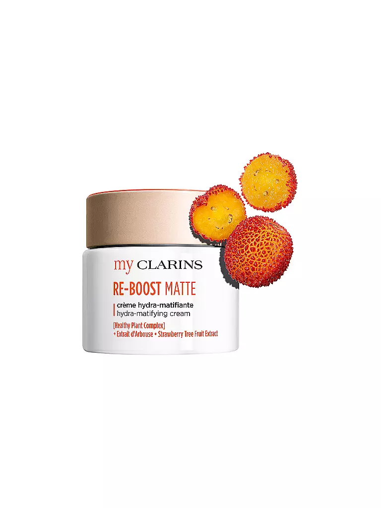 CLARINS | Gesichtscreme - Re-Boost Matte  hydra-matifying Cream 50ml | keine Farbe