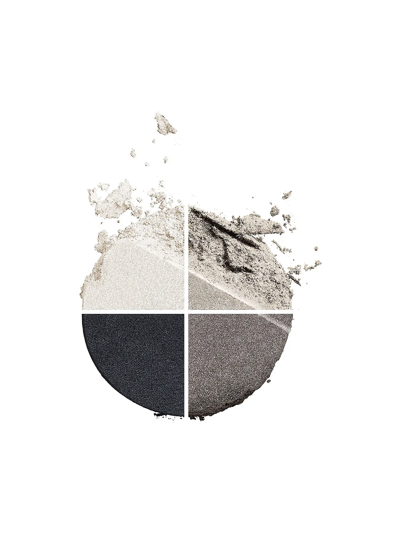 CLARINS | Lidschatten - Ombre 4 Couleur (09 Onyx Gradation) | grau