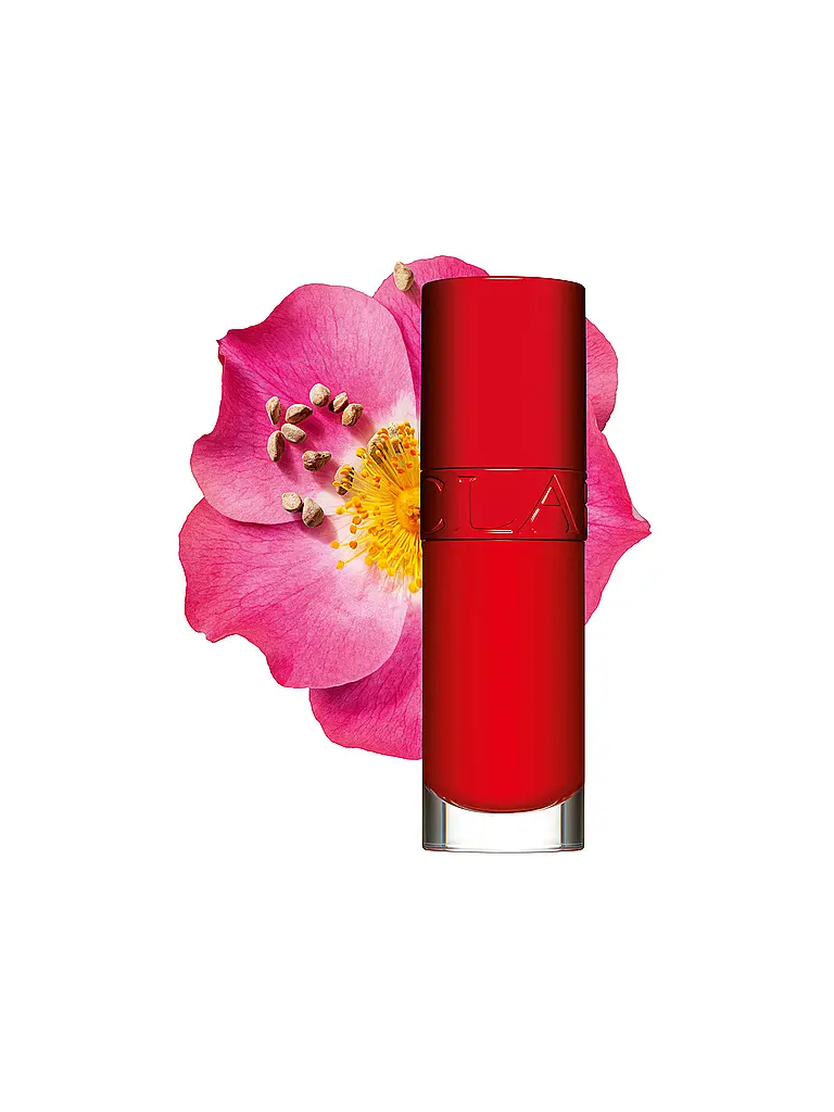 CLARINS | Lip Comfort Oil 10 Years (54 Iconic Red) | dunkelrot