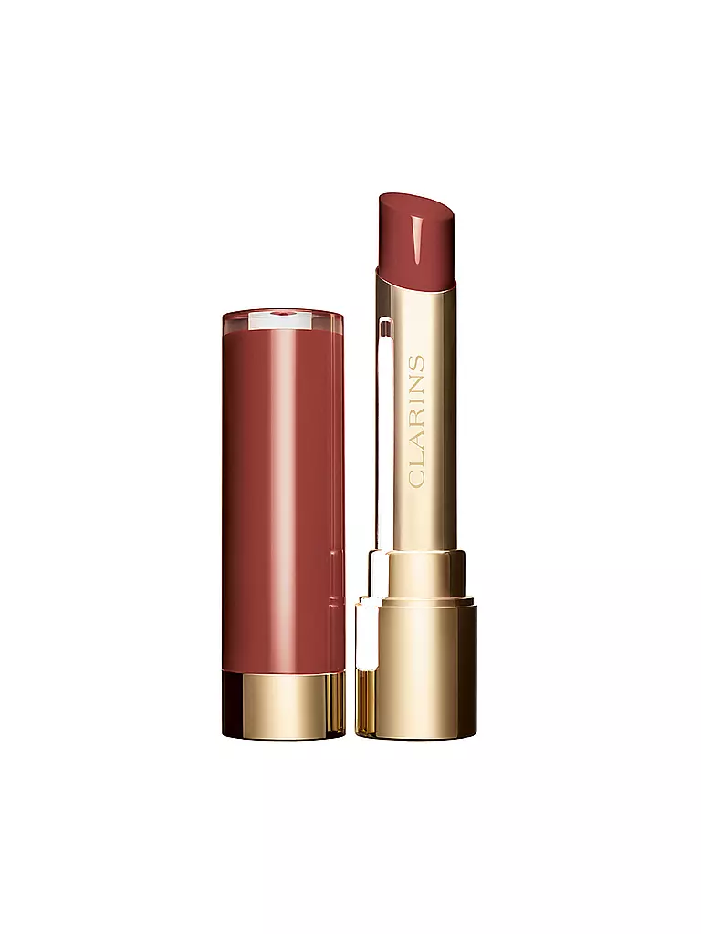 CLARINS | Lippenstift - Joli Rouge Lacquer (757L Nude Brick) | braun